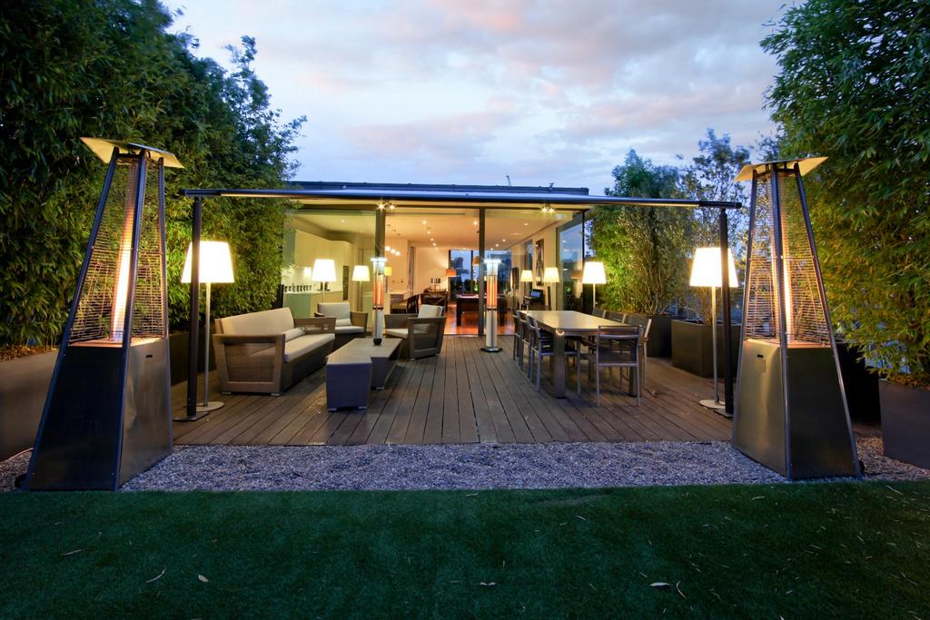 Patio view, garden