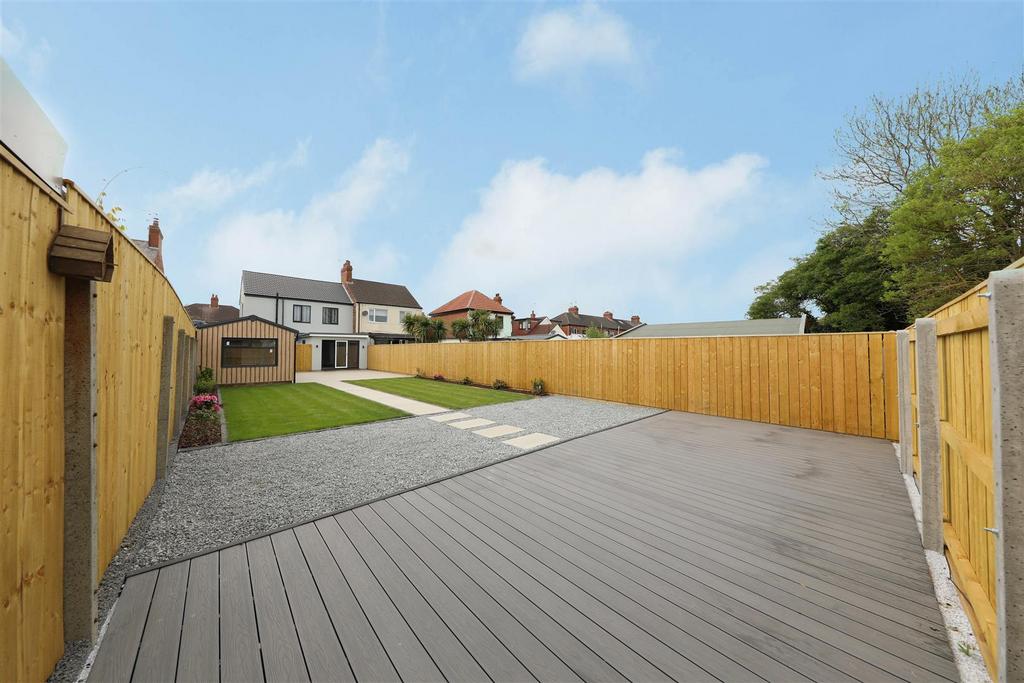 Rear garden