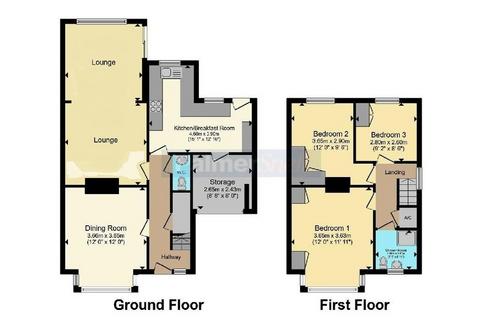 3 bedroom detached house for sale, Heather Road, Bournemouth