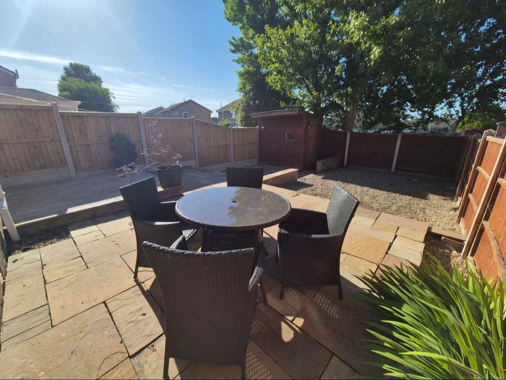 Rear garden
