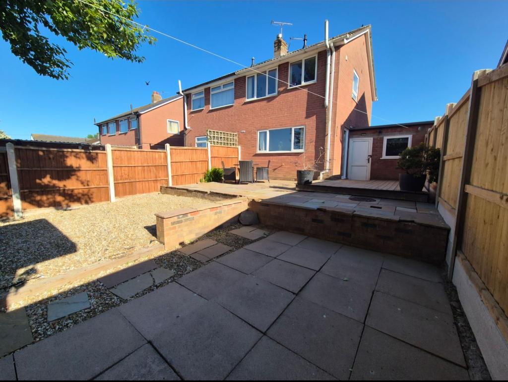 Rear garden