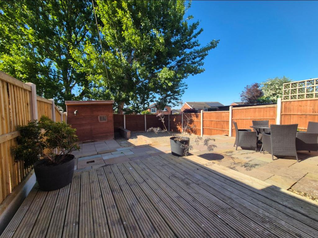 Rear garden