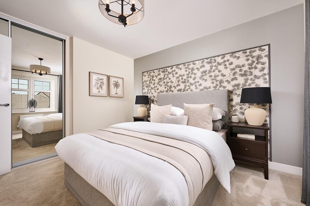 Spacious bedrooms perfect for family living