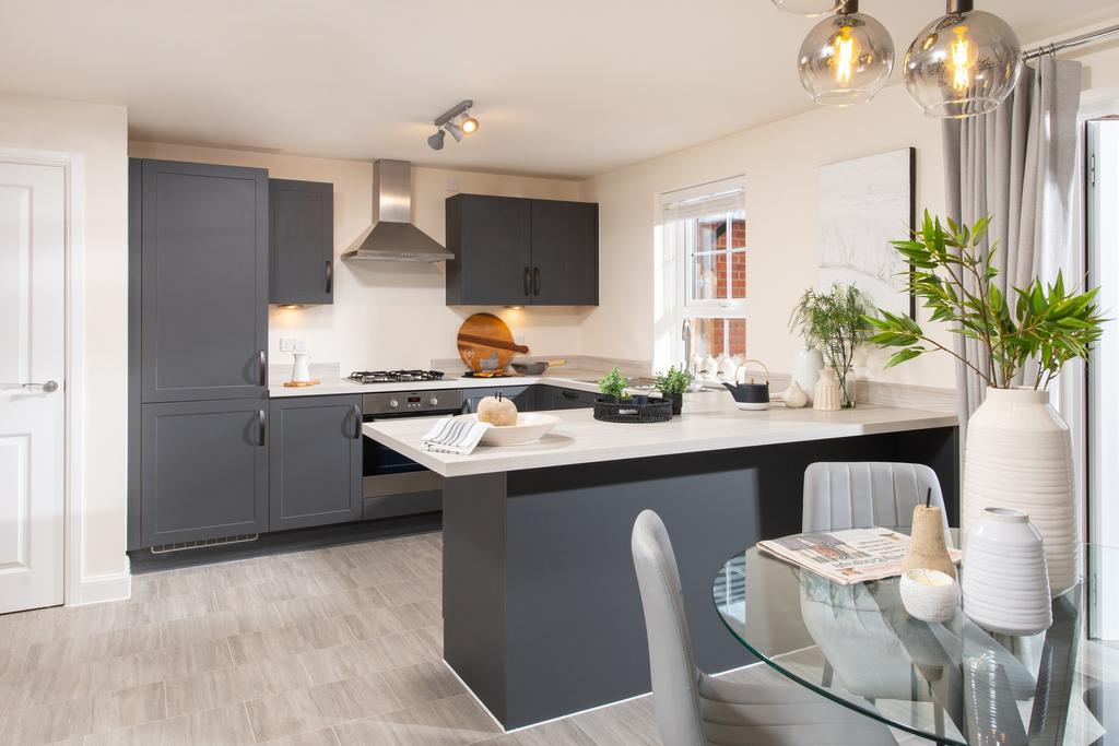 Internal view of the Kitchen/Diner of the...