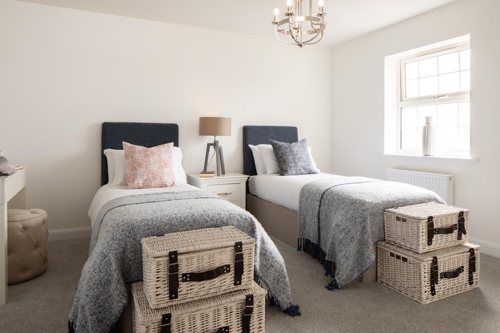 4th double bedroom with 2 single beds, 4...