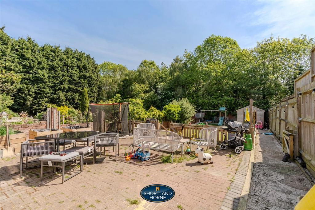 Rear garden