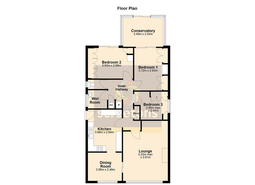 11a Laburnum Avenue, Moorends - all floors.JPG