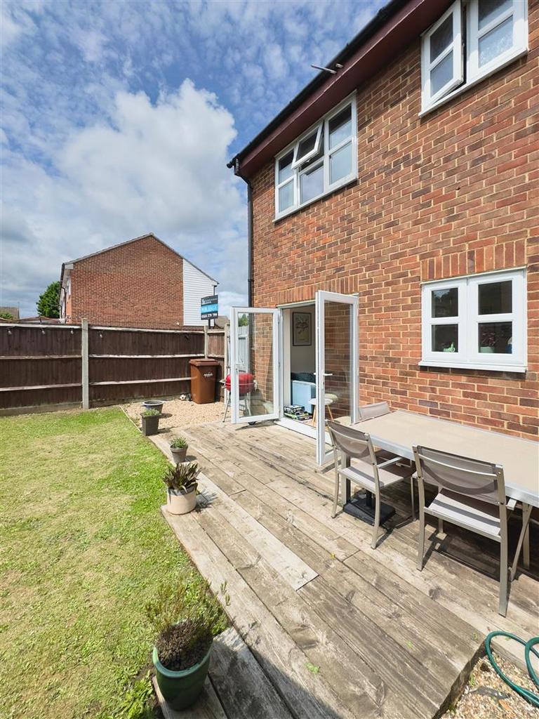 Rear garden