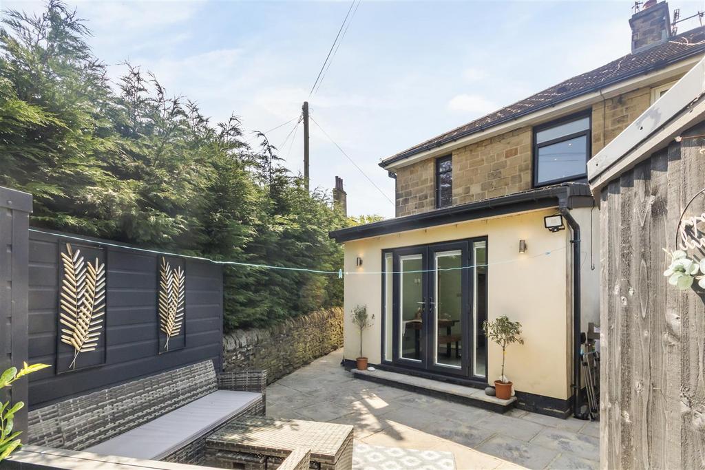 Rear shot of house