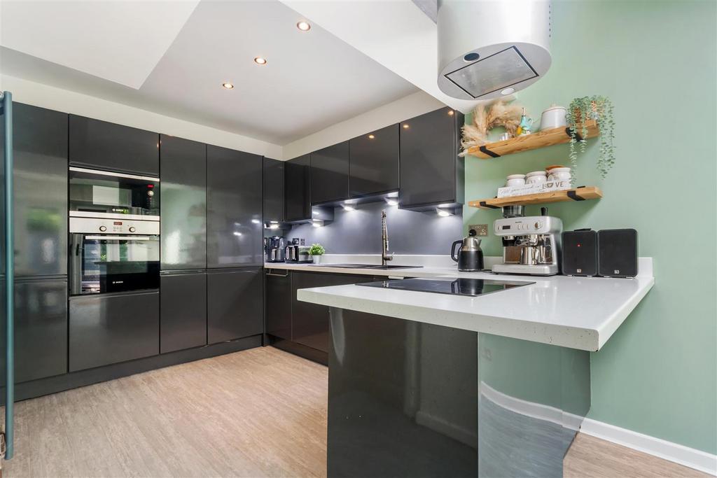 Modern fitted kitchen