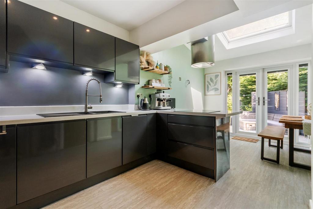Modern fitted kitchen