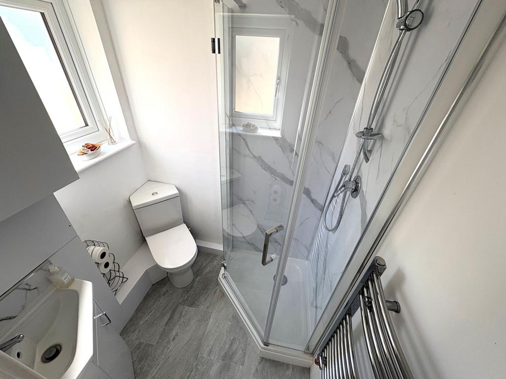 Downstairs shower room