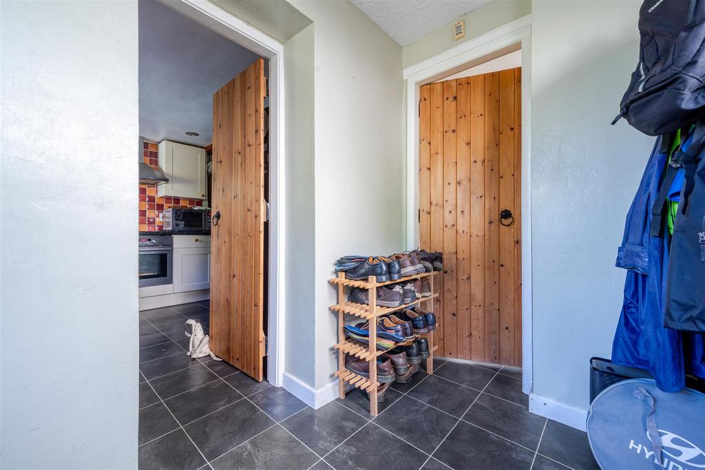 Rear entrance/store