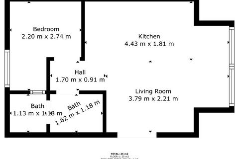 Flat 3, 1 Canham Road, London, SE25 6RZ