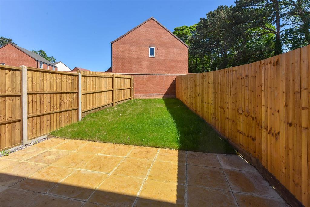 Rear garden