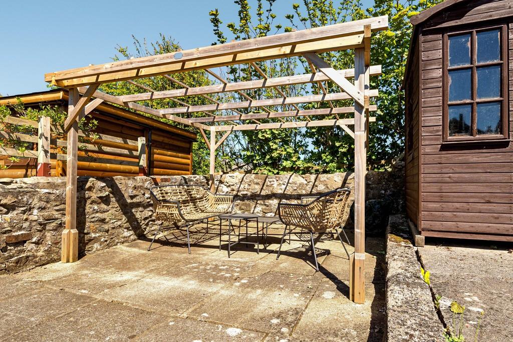 Pergola Seating Area