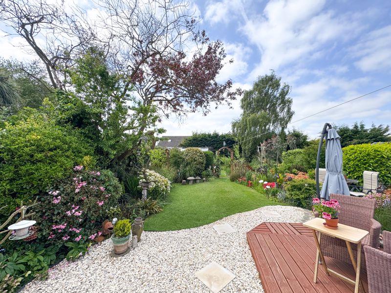Rear garden