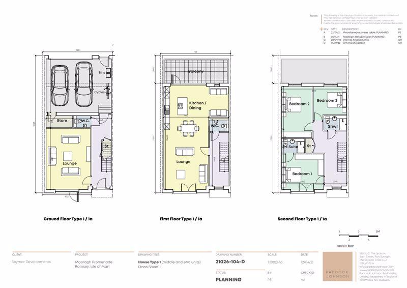 House Type 1 and 1a