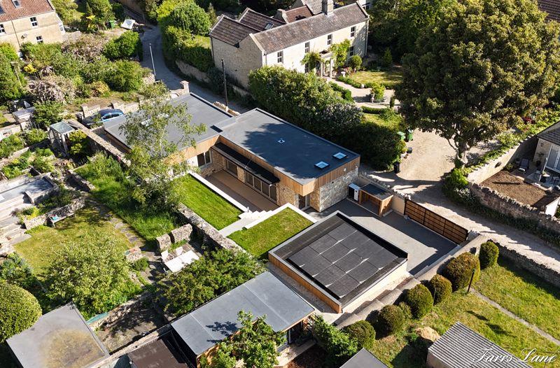 Aerial view of...