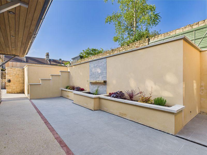 Patio seating area