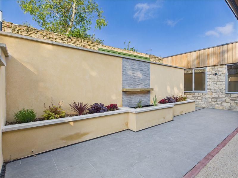 Patio seating area
