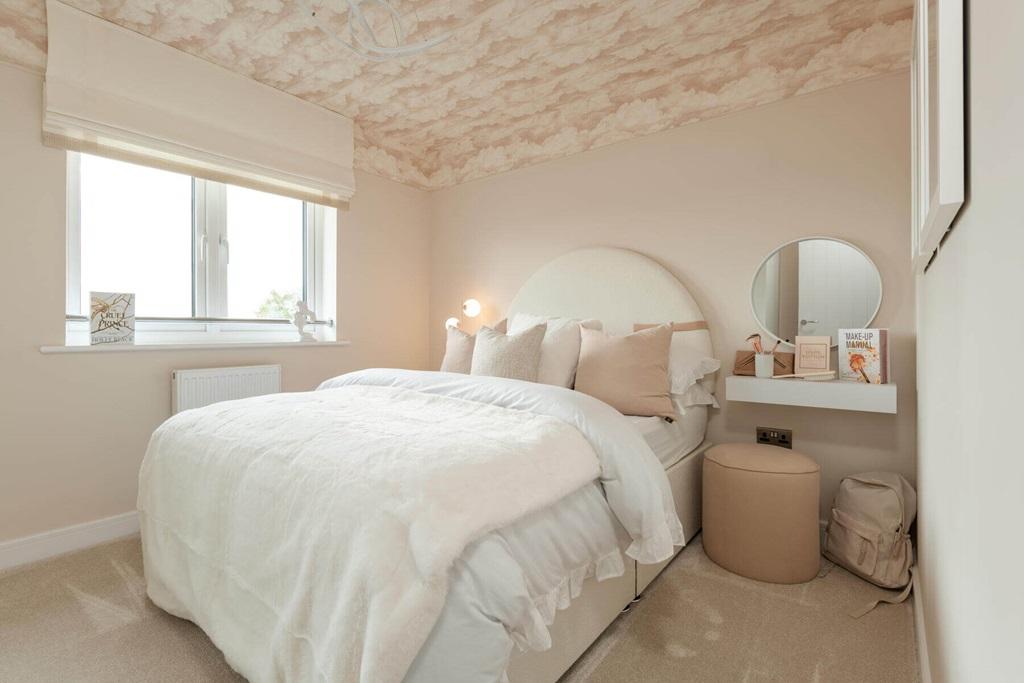 A double bedroom means you don't need to...