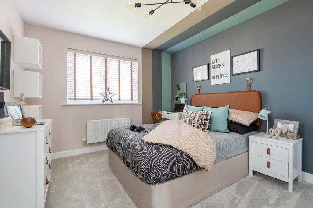Double bedrooms are perfect for older children...
