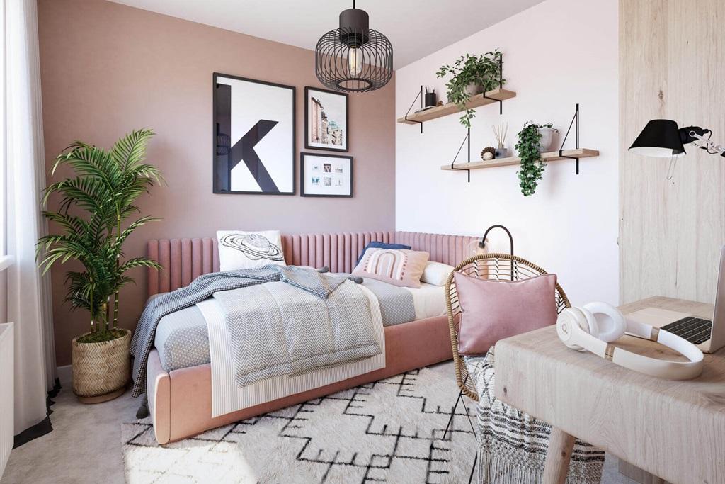 A third bedroom could also be used as a nursery...