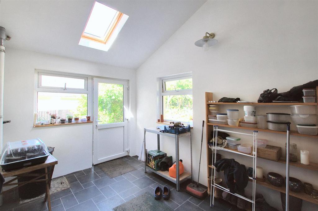 Rear porch