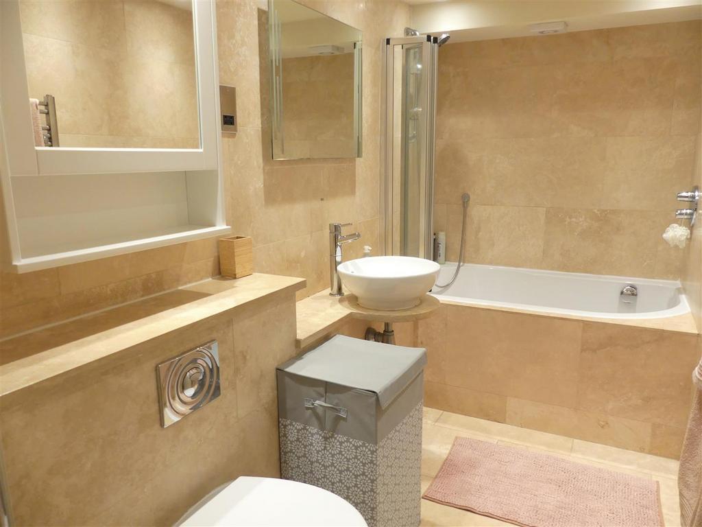 En suite bathroom