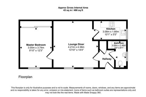 1 bedroom apartment for sale, Middlebank, Stockton-on-Tees TS21