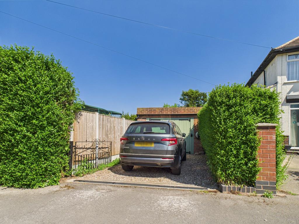 Garage and Driveway