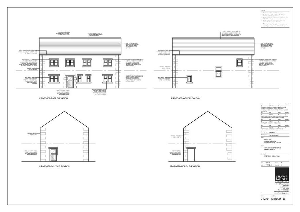 Proposed Elevations