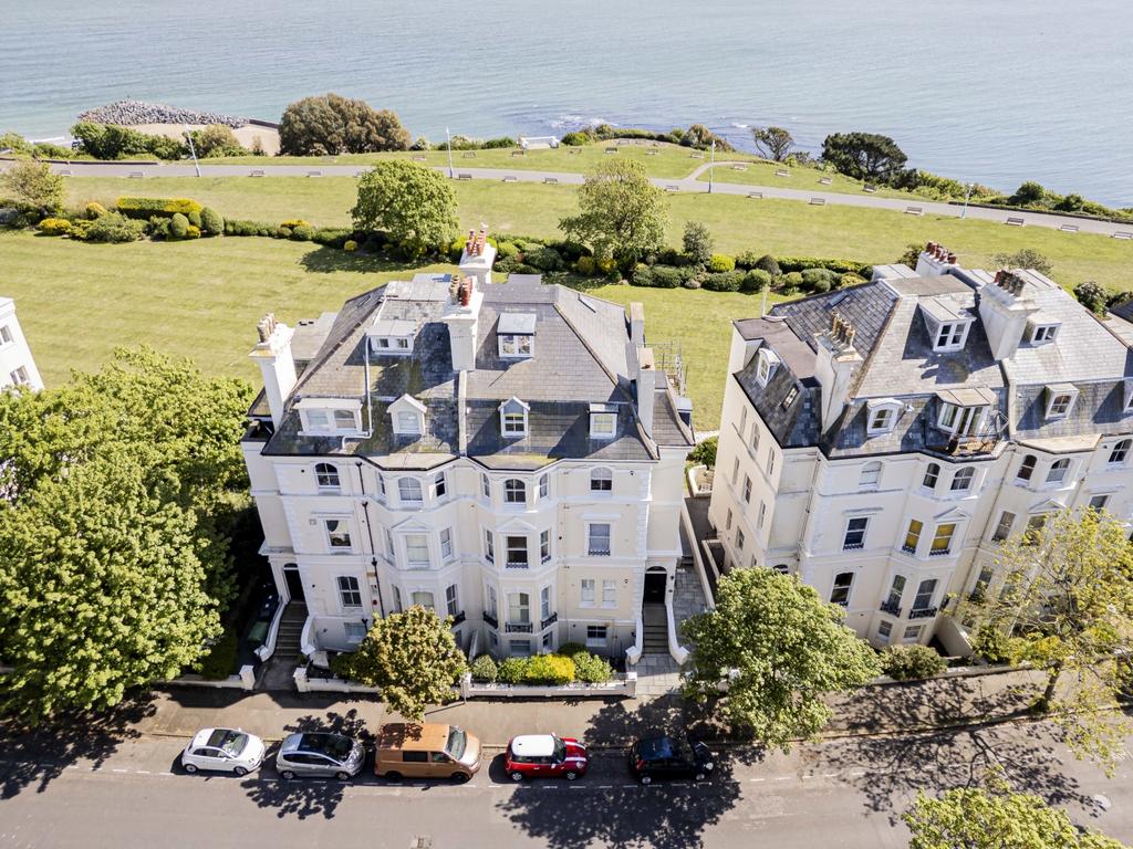 Aerial View Front of Property