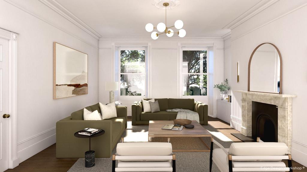 CGI reception room