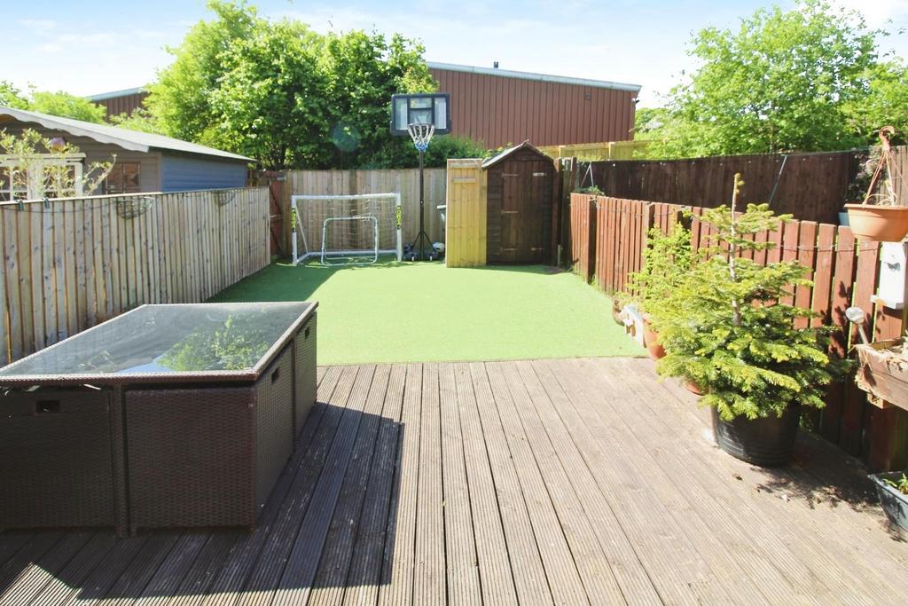 Rear garden
