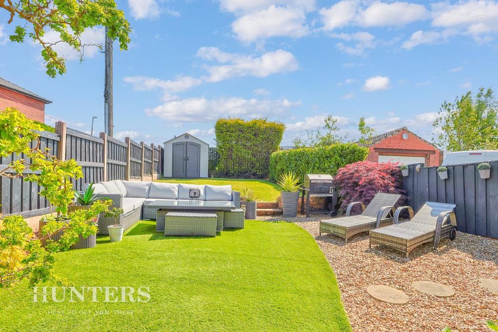 Rear garden