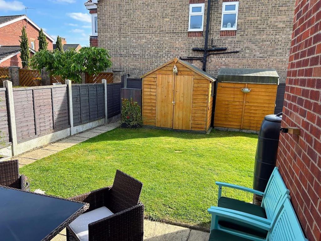 Rear garden