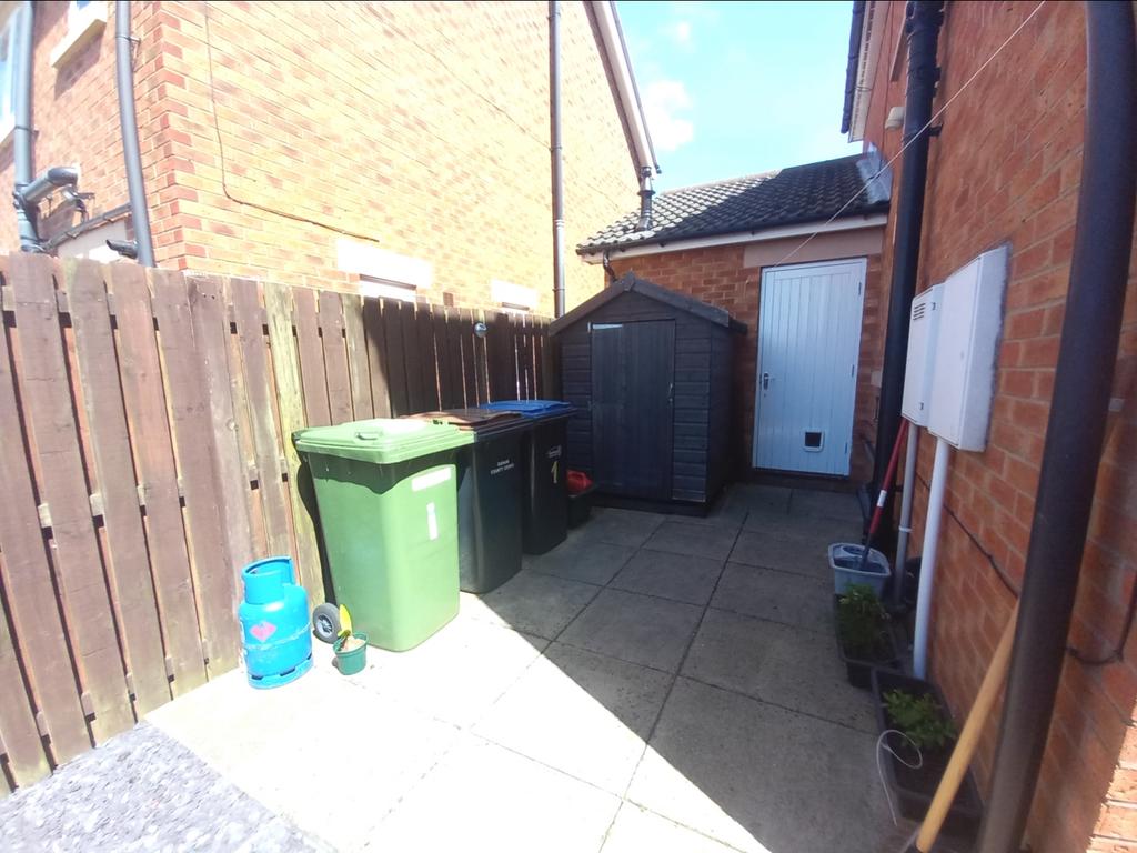 Rear garden