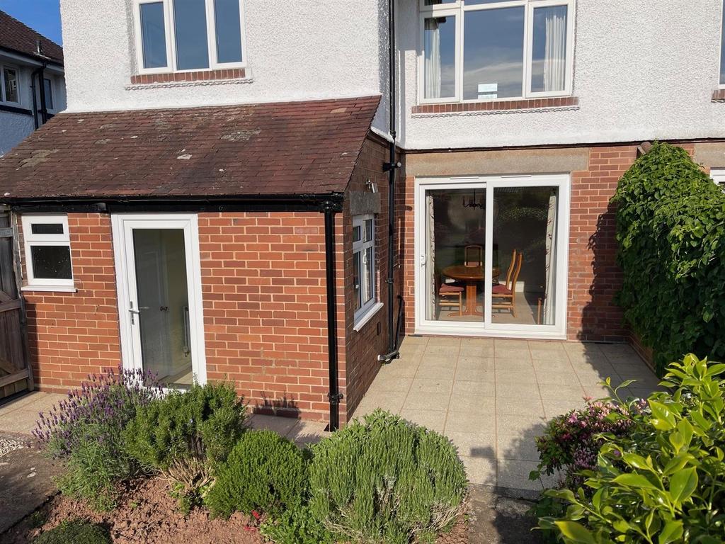 Rear Elevation & Patio