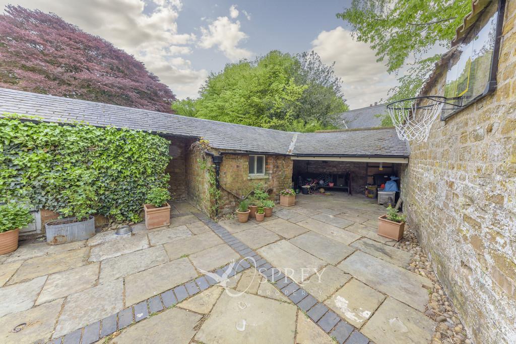 Courtyard to the side