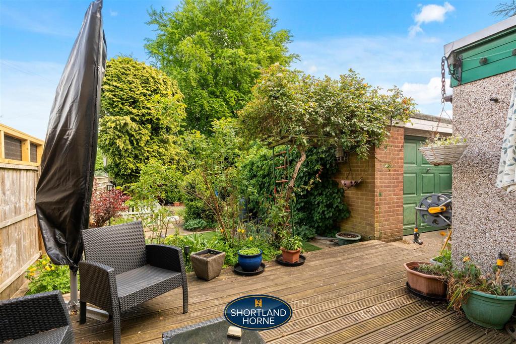Rear garden