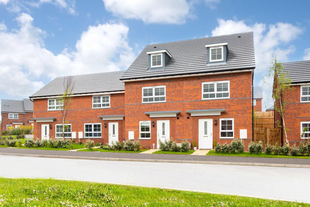 Exterior view of our 2 bed Roseberry and 4 bed...