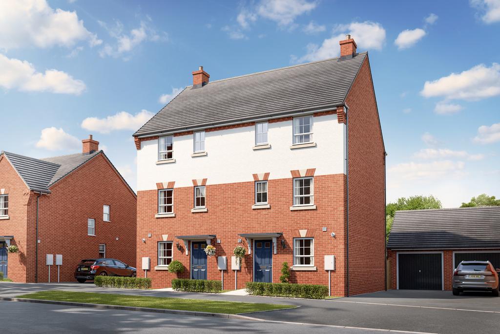 Barratt Homes Orchard Green Hythie CGI
