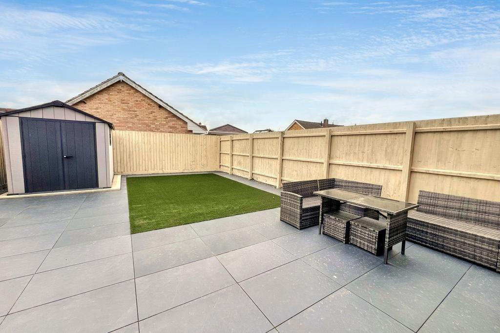 Rear Garden with She