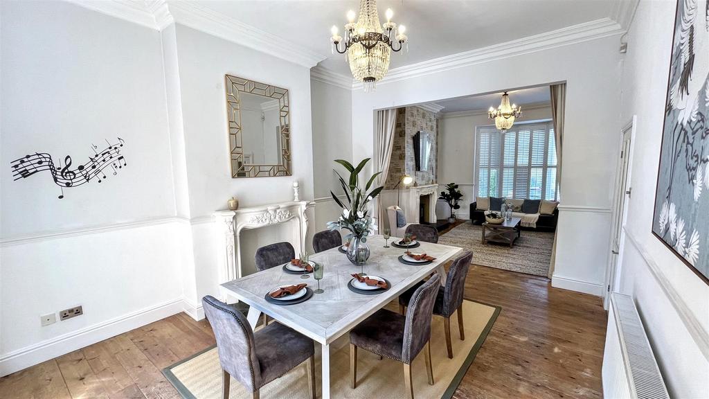 Dining and Living Area