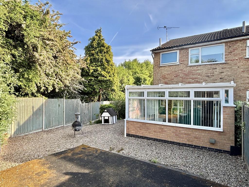 Rear of Property