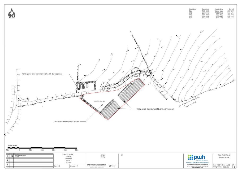Sheep sheds-proposed