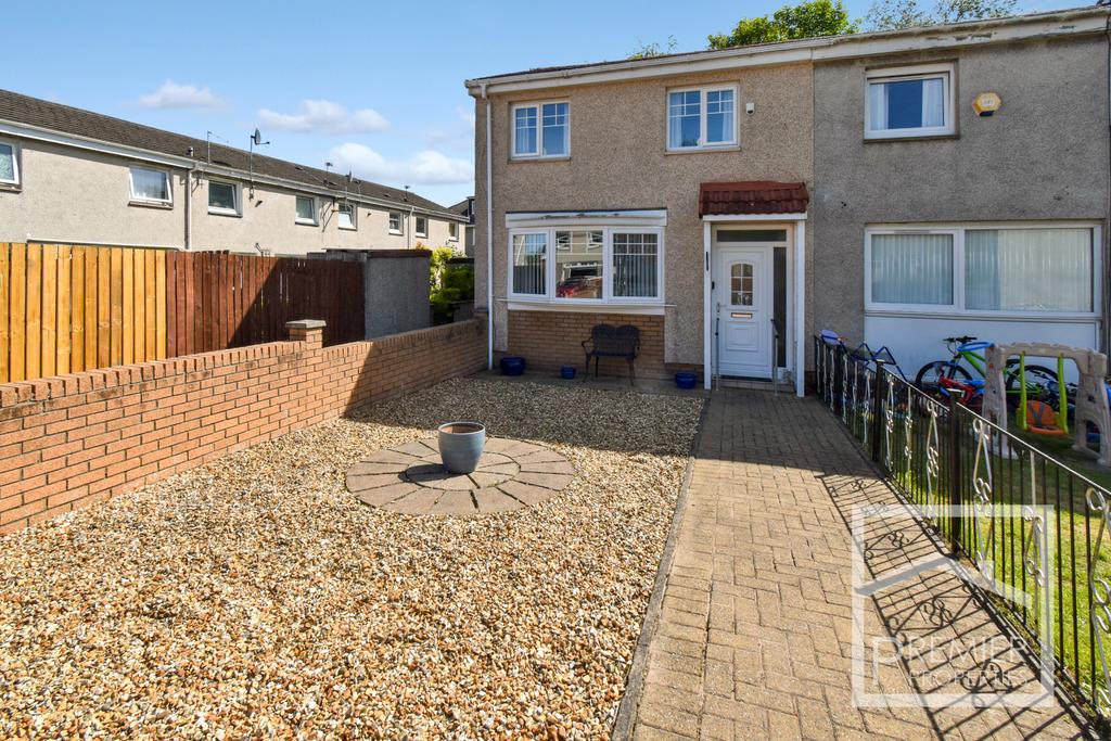 A two bedroom end of terrace house.