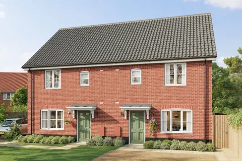 3 bedroom terraced house for sale, Plot 192, The Liston at Abbots Vale, Hopkins Homes at Abbots Vale IP33